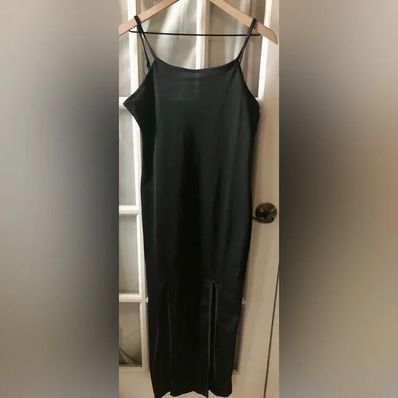 Zaful Dresses Zaful Womens Long Black Spaghetti Strap Maxi